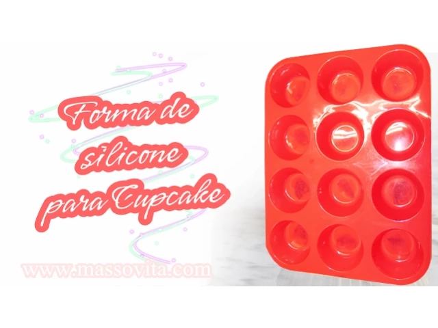 FORMA DE SILICONE PARA CUPCAKE