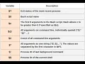 Command line arguments to a shell script positional arguments in shell scripting