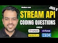 Java Streams Coding Interview Questions Advanced Level That Decide Selection