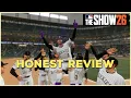 MLB The Show 26 Honest Review
