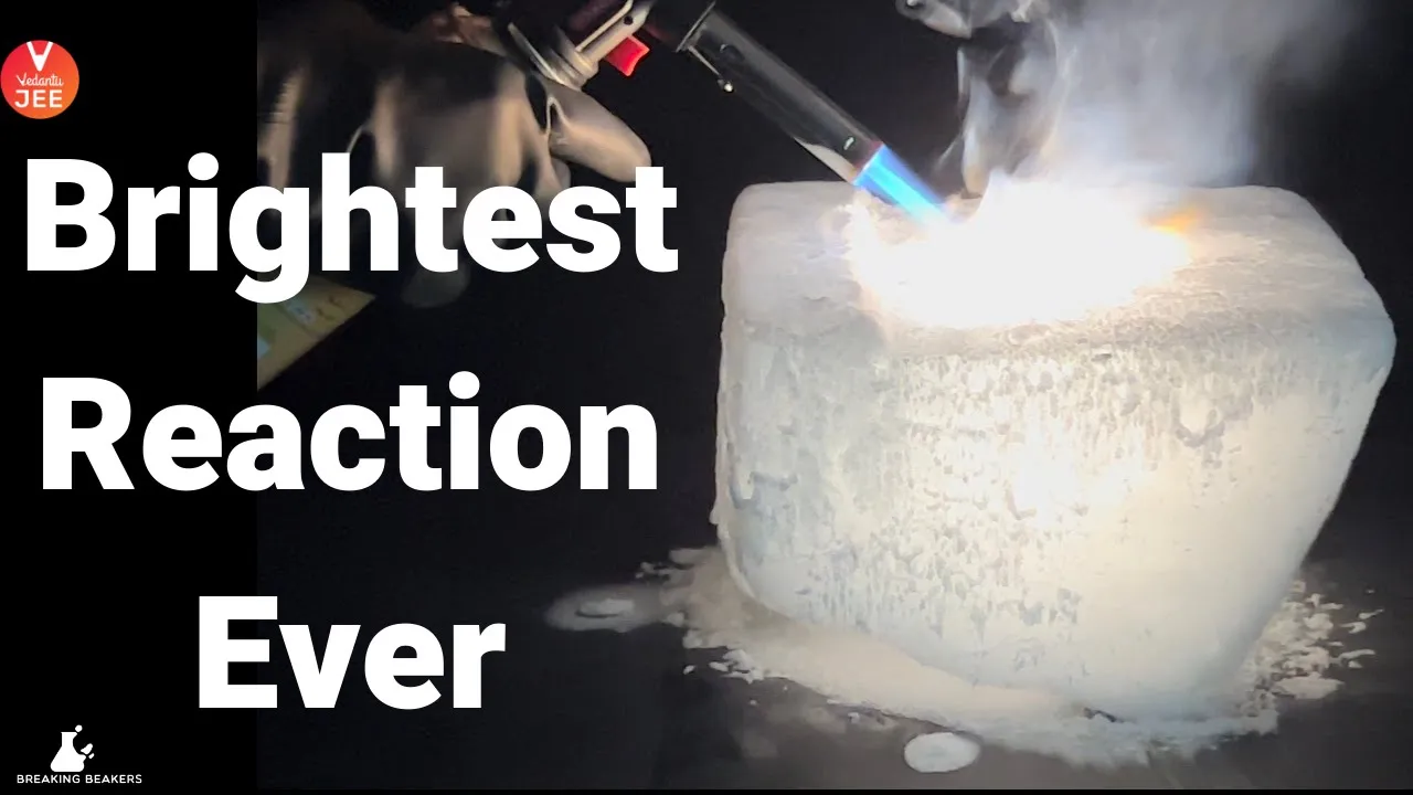 Incredible Thermodynamics of Magnesia Alba [Brightest Reaction Ever😮] | Breaking Beakers⚗️ | Vedantu