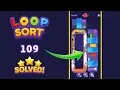 Loop Sort - Level 109 Walkthrough Solution Full Gameplay VooDoo