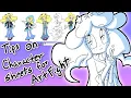 Artfight prep - Tips on advance character sheets