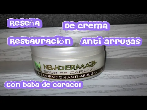 Download MP3 RESEÑA DE CREMA NEW.DERMA BABA DE CARACOL RESTAURACION ANTI-ARRUGAS ECONOMICA