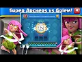SUPER ARCHERS vs GOLEM CHALLENGE BEST DECK