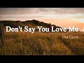 Lagu Don't Say You Love Me - The Corrs [Lyrics + Vietsub]