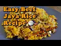 Easy Java Rice Recipe