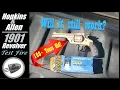 Hopkins Allen 1901 38 S W Revolver - Shooting a 100 Year Old Handgun Will It Self Destruct