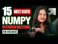 NumPy Interview Questions Answers 2025 Numpy Interview Questions for Freshers Experienced