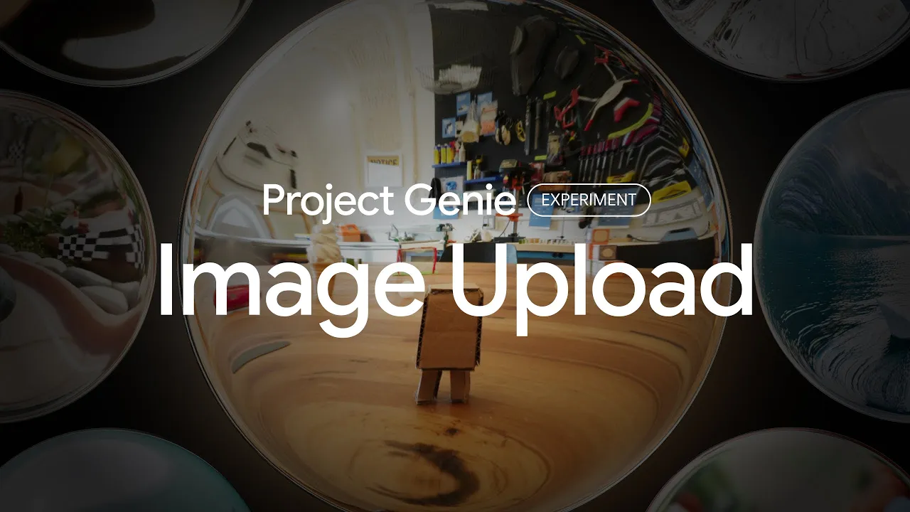 Project Genie image upload tutorial