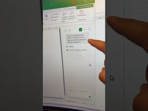 Como Usar o Microsoft Copilot com o Excel. Exemplo Prático de como usar IA + Excel