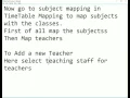 Time Table Generator Demo