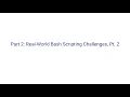 Implementing Bash Scripting through Real-World Challenges Pt 2
