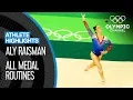 Aly Raisman All Medal Routines Athlete Highlights