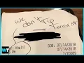 UPDATE Waiter FAKED We Don t Tip Terrorist Receipt