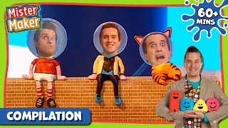 Mister Maker 🎨 Create And Wear It - Make & Wear Upcycles | FULL EPISODE COMPILATION - Arts & Crafts