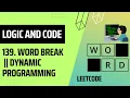Word Break - Leetcode 139