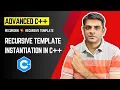 Recursive Template Instantiation in C Smitesh Tamboli C Tutorials