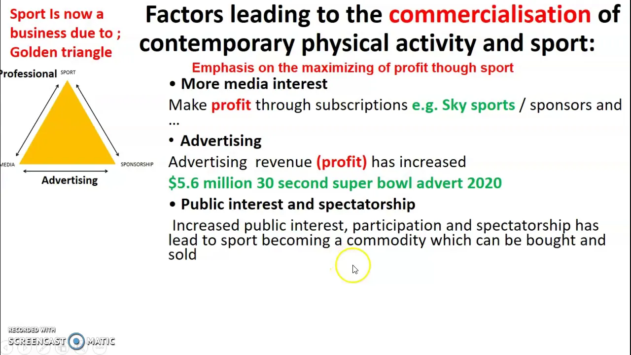 Commercialism - pre lesson