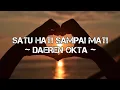 Download Lagu Satu Hati Sampai Mati || Cover Daeren Okta ( Official Lyric Video )
