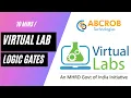 Virtual lab virtual lab logic gates