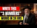 Lagu Write These 3 NUMBERS on Your Wallet: Jewish Money Code That Works in 24 Hours