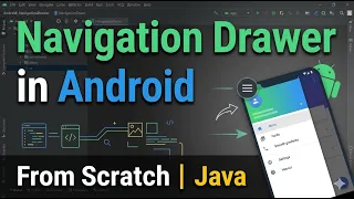 Implementing NavigationView From Scratch Navigation Drawer Android JAVA