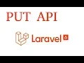 Laravel 6 Api tutorial PUT API for date data