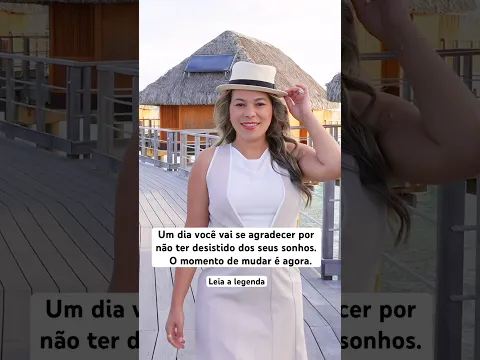 Um dia Bora Bora era um sonho. O digital me permitiu viver esse e muitos outros. Acredite em si. ❤️