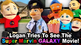 SML Movie Logan Tries To See The Super Marvin Galaxy Movie