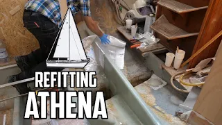Sail Life – The last structural member (maybe…almost) – DIY sailboat repair