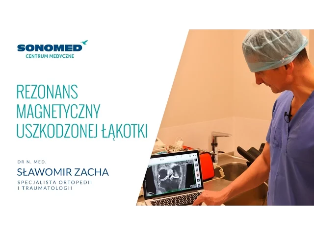 Rezonans magnetyczny uszkodzonej łąkotki