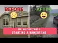 We Sold Everything to Homestead - 3 5 Acre Property Tour First Impressions