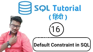 Default Constraint in SQL SQL Tutorial