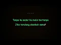 Garam Dan Madu - 3Pemuda Berbahaya Feat Sallsa Bintan | Karaoke | Ska Reggae