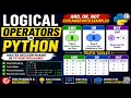 Logical Operators in Python AND OR NOT Operators Explained with Examples