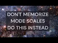 Don't Memorize Modes or Mode Scales. Use this new, easy method instead. Play in any mode instantly!