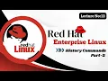 Linux Lecture - 12 History Command Part-2 History Command Explanation in English Cloud Knowledge