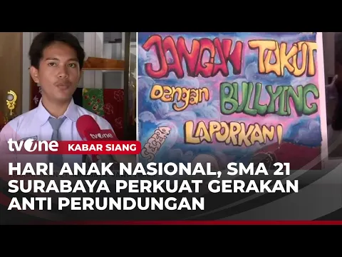 Sebagai Upaya Pencegahan Perundungan di SMAN 21 Surabaya, Program Konselor Sebaya Dibentuk