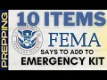 10 Items FEMA Says To Add To Your Emergency Kit Emergency Preparedness