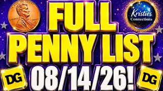 HAPPENING NOW AND WE VE GOT THE FULL LIST DOLLAR GENERAL SURPRISE PENNIES 26