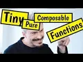Refactoring JavaScript code into tiny pure composable functions