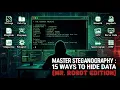 Master Steganography 15 Ways to Hide Data Mr Robot Edition