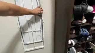 Installing Ivation Wall-Mounted Ironing Board Foldable 36 2 x 12 2 Ironing Station for Home