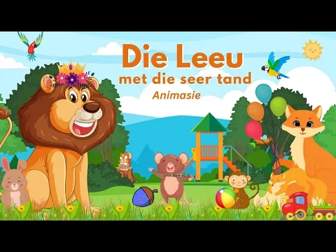 Download MP3 Afrikaanse Animasie Stories vir Kinders  | Die leeu met die seer tand | Kleuterstories