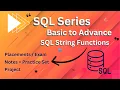 SQL Series Basic to Advance L-13 SQL String Functions