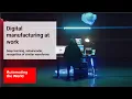 Digital Manufacturing at Work Deep Learning Autoencoder Similar Waveform Recognition