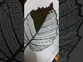 Leaf Mandala Coloring Coloring s Coloring for adults Monas coloring