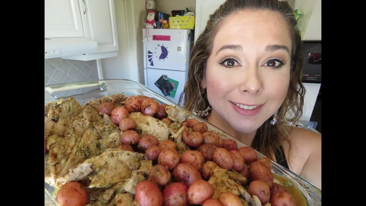 PIERNA JUGOSA AL HORNO CON TEQUILA