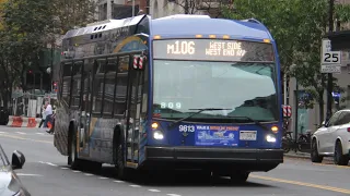 M106 bus announcements to West Side-West End Av Vianova